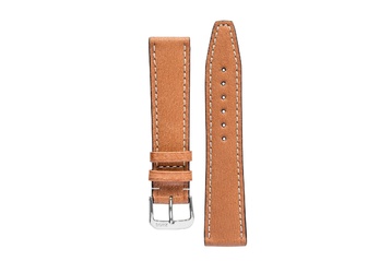 18mm Rios1931 Havana Genuine Pigskin Leather Watch Strap in Cognac