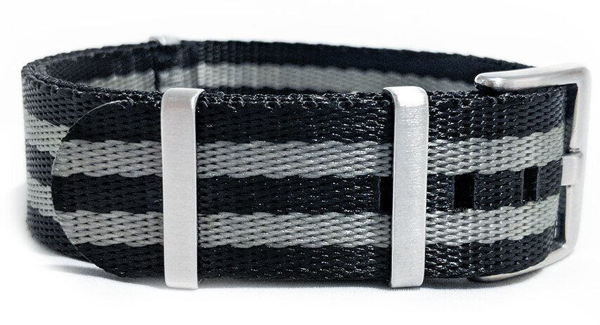 NATO seatbelt strap — Black Band