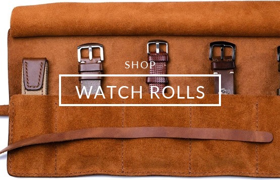 Shop leather travel watch rolls Australia