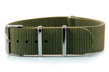 Extra long khaki green NATO strap